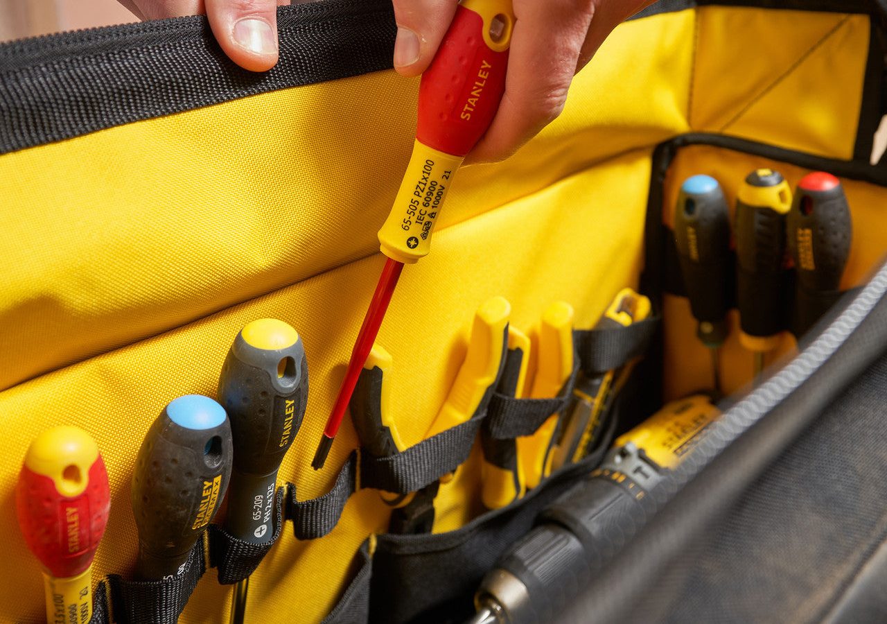 Stanley FMST1-71180 FATMAX Open-Mouth Rigid Tool Bag 20″