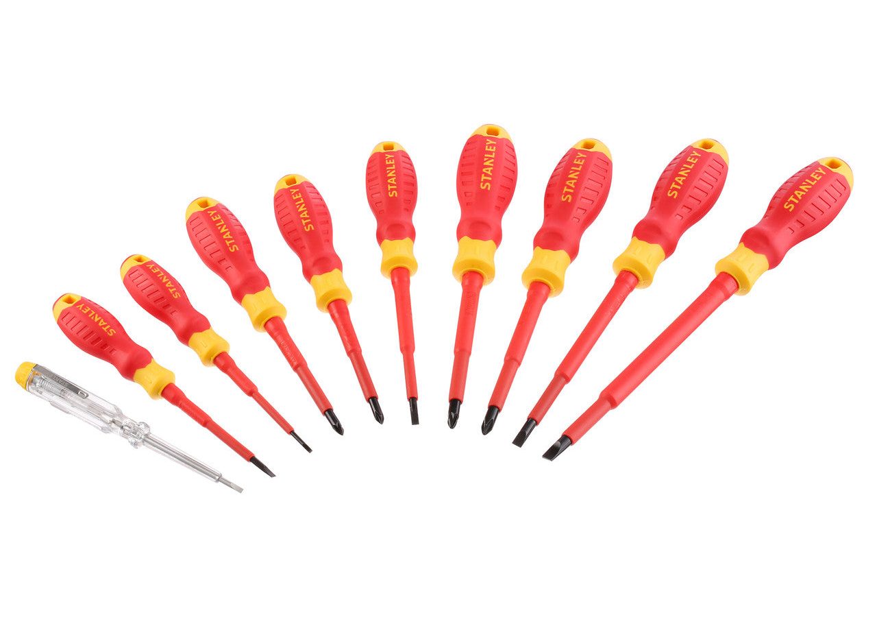 Stanley STHT60032-0 VDE Insulated Screwdriver Set (10 Piece)