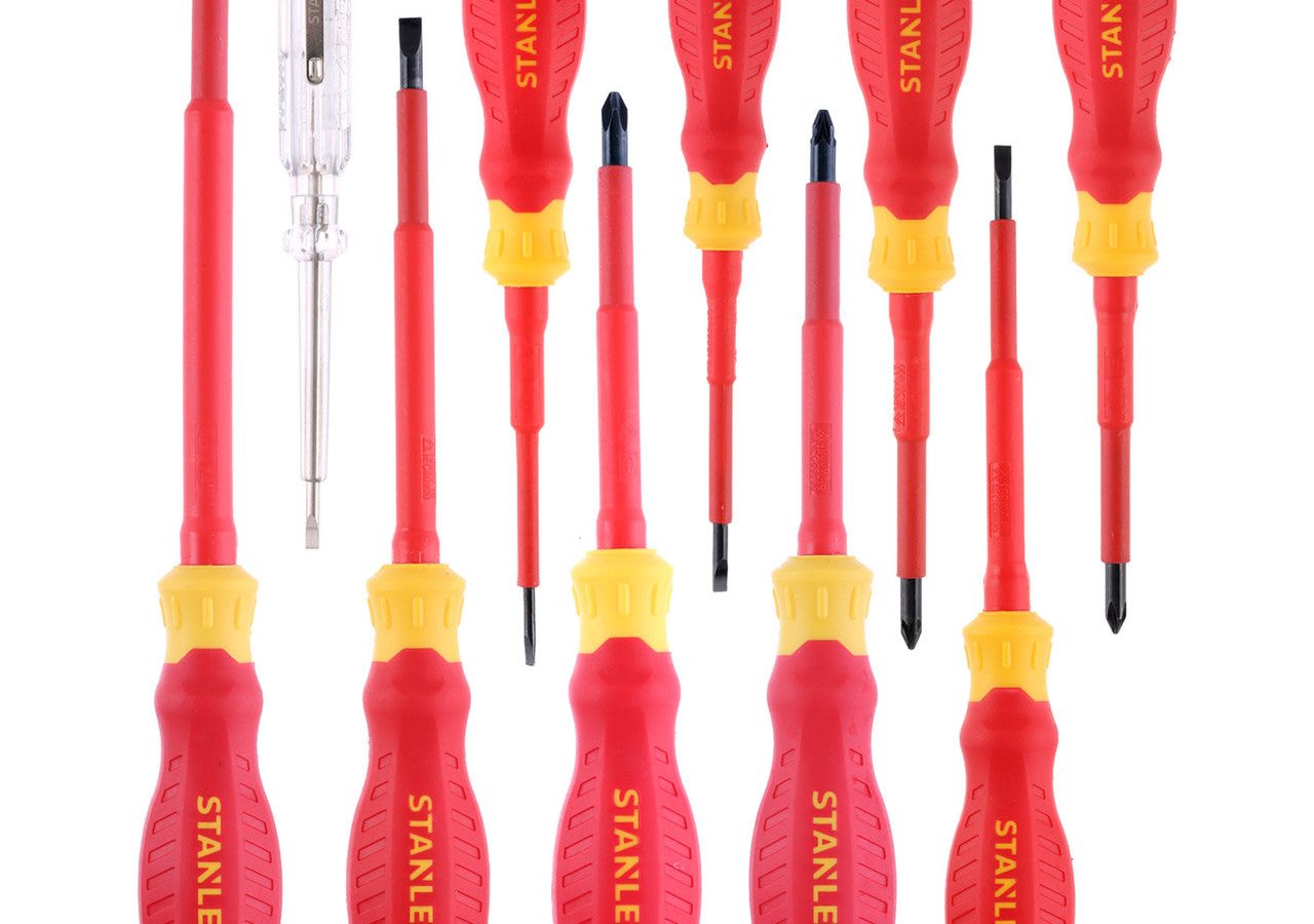 Stanley STHT60032-0 VDE Insulated Screwdriver Set (10 Piece)