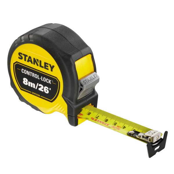 Stanley STHT37236-5 CONTROL-LOCK Tape Measure 26' / 8m