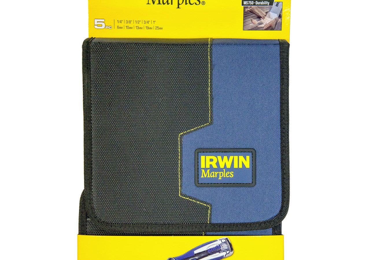 Irwin 10503421 Marples MS750 High-Impact Chisel Set (5 Piece)