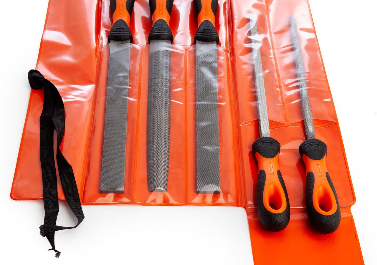 Bahco 1-478-08-1-2 ERGO File Set 200mm (5 Piece)