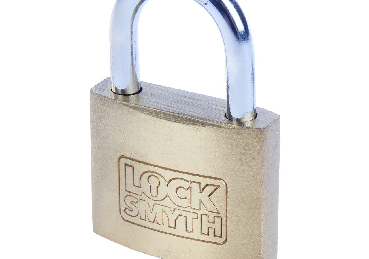 Locksmyth L2200011 Brass Padlock 40mm
