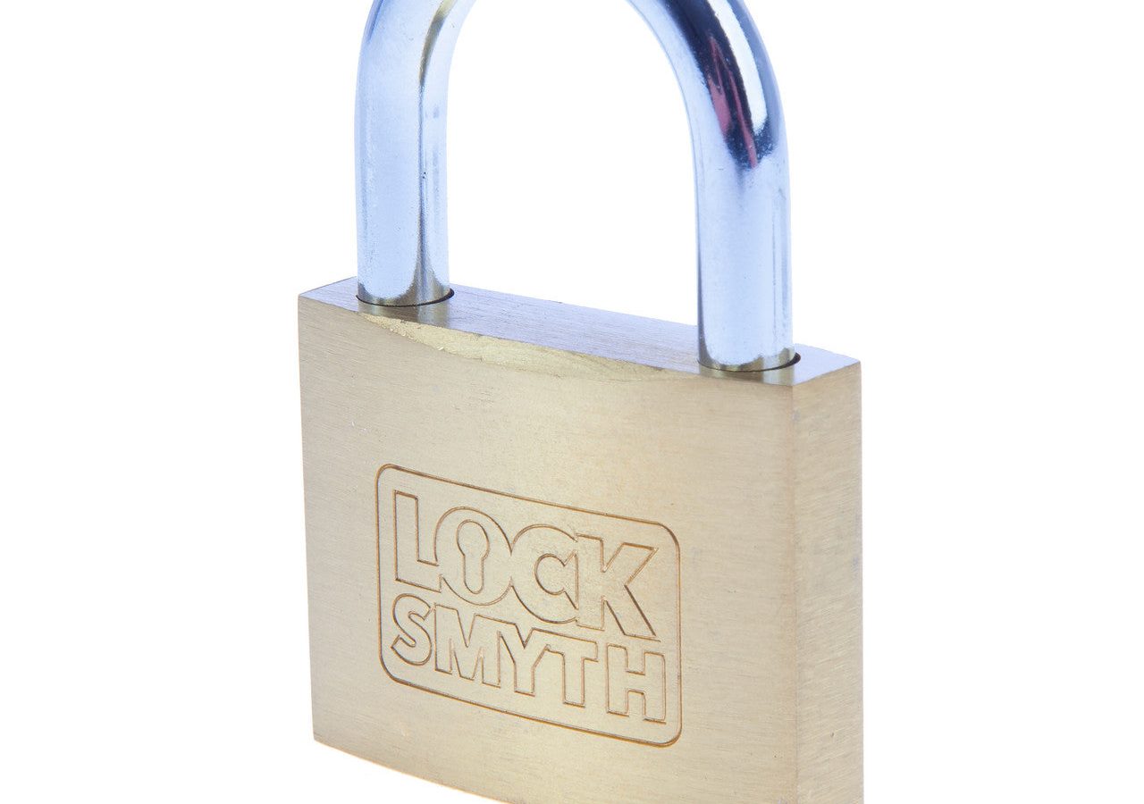 Locksmyth L2200013 Brass Padlock 50mm