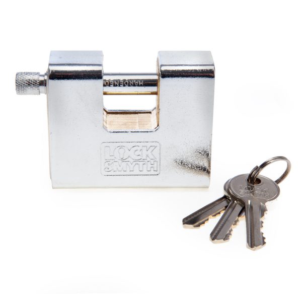 Locksmyth L2200025 Armoured Rectangular Padlock 70mm