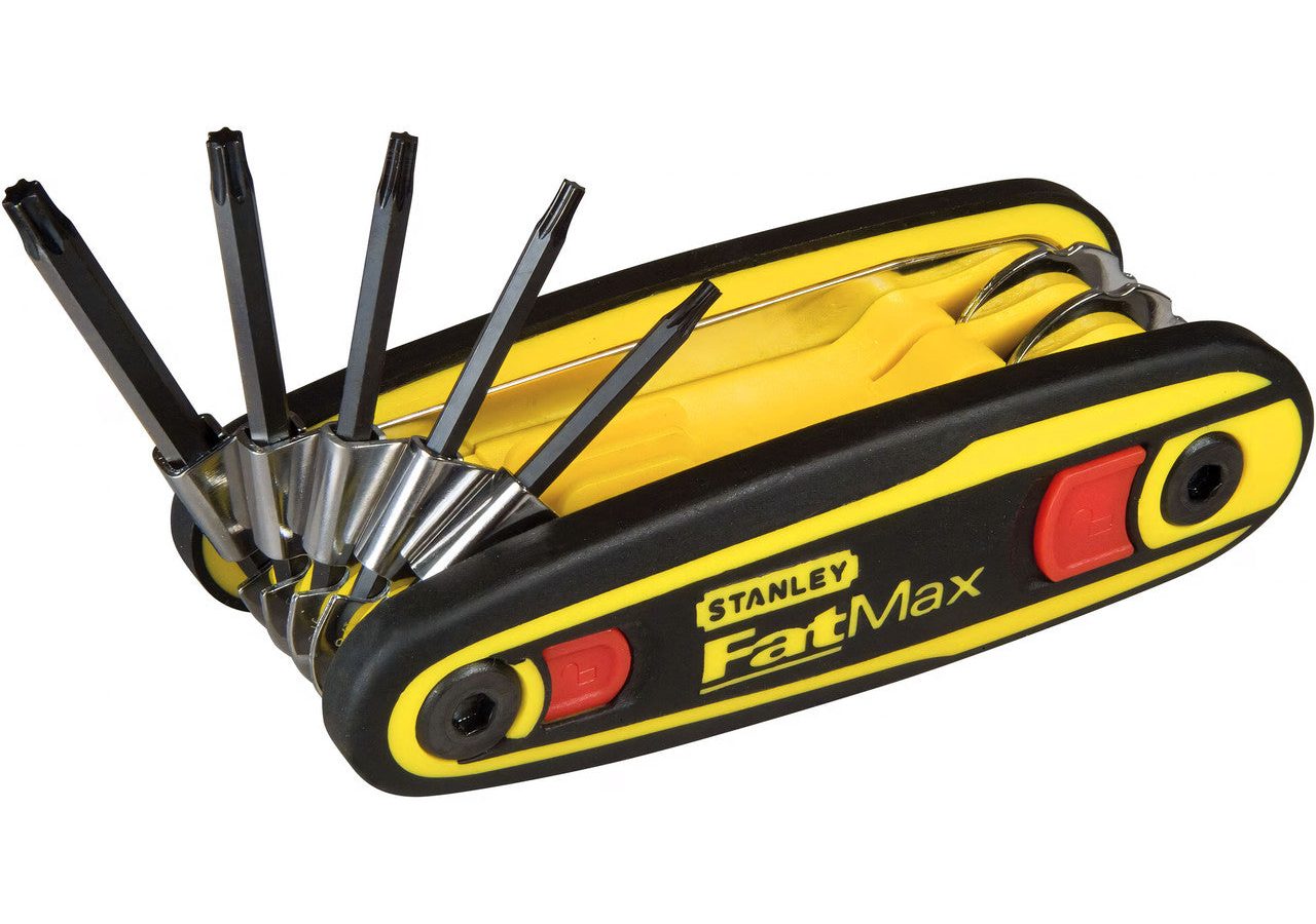 Stanley 0-97-552 FatMax Hex Key Metric Folding Set (8 Piece)