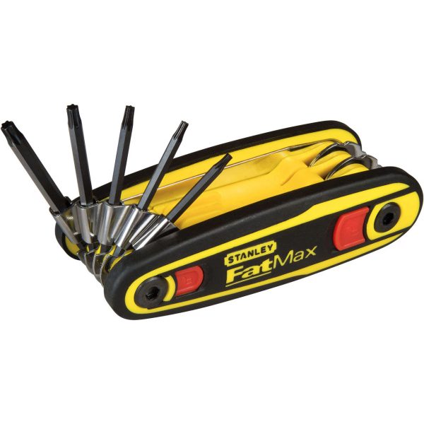 Stanley 0-97-552 FatMax Hex Key Metric Folding Set (8 Piece)