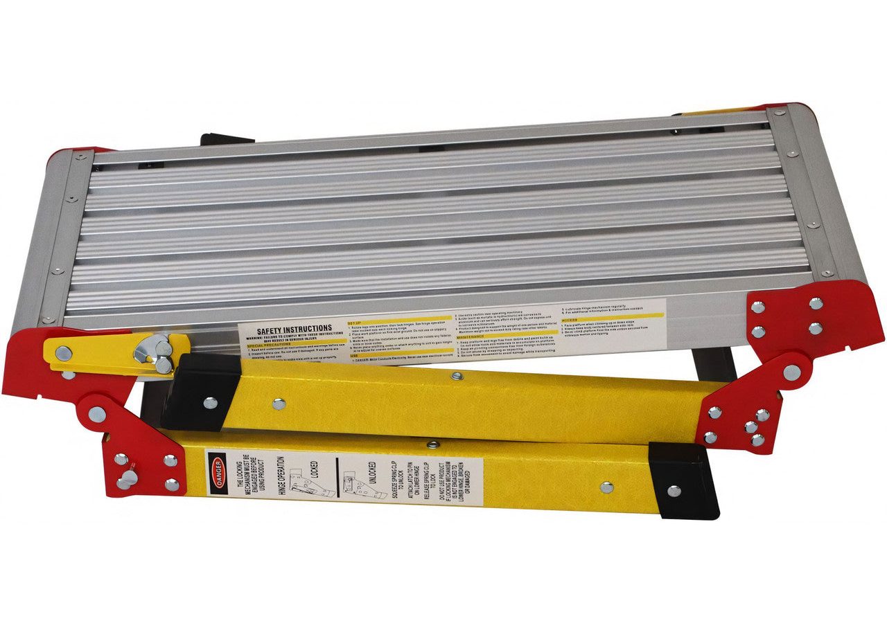 Excel 6491 Fibreglass Folding Platform Workbench 600 x 300mm (Pack of 2)