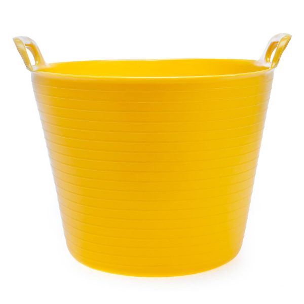 XTrade X0900250 Yellow Recycled Plastic Flexi-Tub 25L