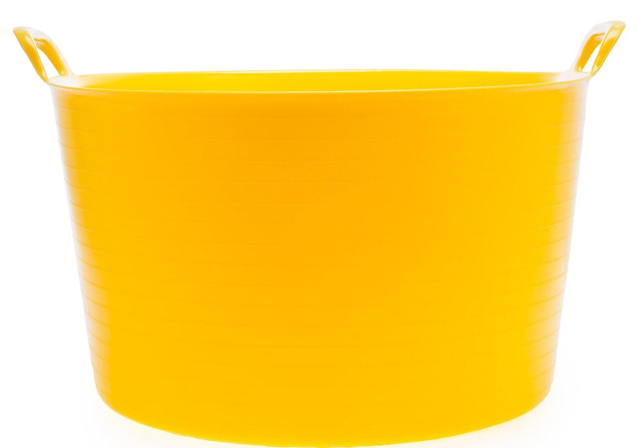 XTrade X0900252 Yellow Recycled Plastic Flexi-Tub 56L