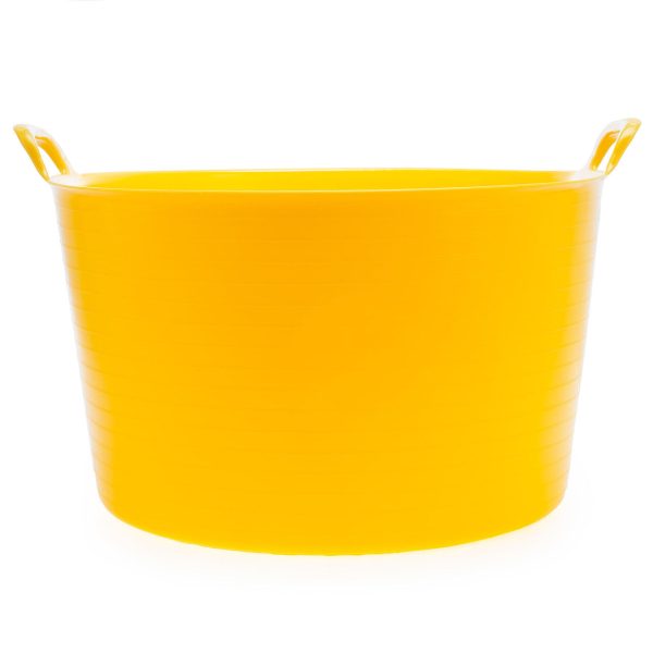 XTrade X0900252 Yellow Recycled Plastic Flexi-Tub 56L