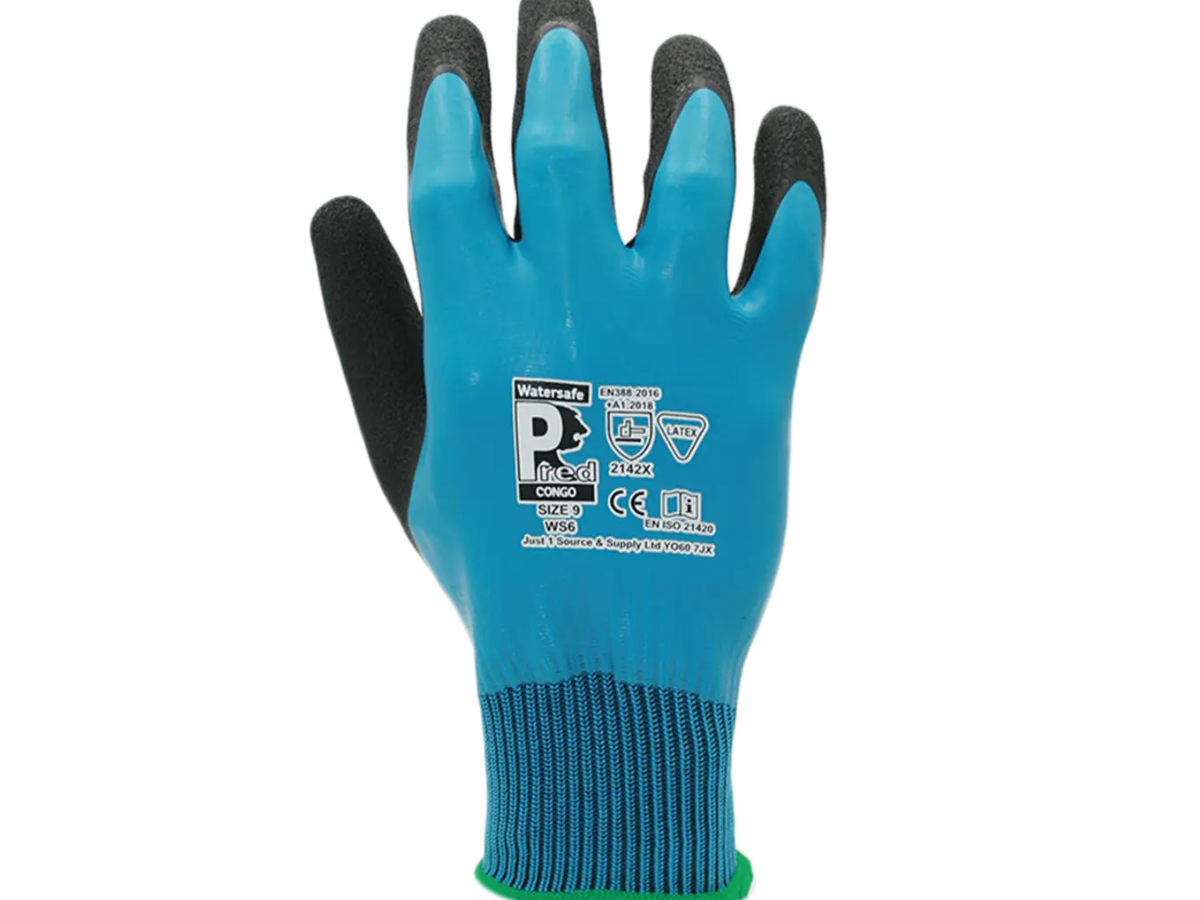 Predator by Ron WS6-9 Pred Congo Watersafe Cut 1 Gloves Size 9 (L) (Pack of 10 Pairs)
