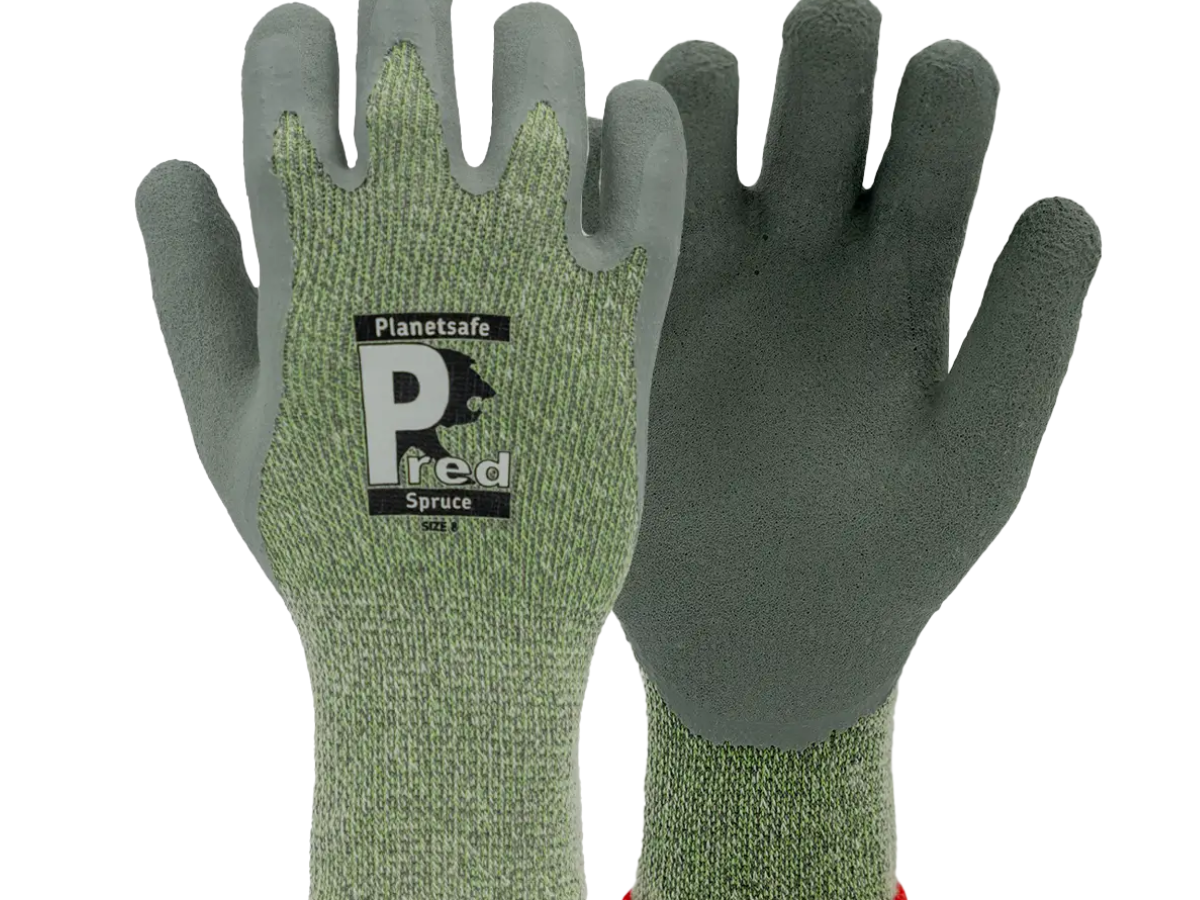 Predator by Ron RPET10DW-9 Pred Spruce PLANETSAFE Work Gloves Size 9 (L) (Pack of 10 Pairs)