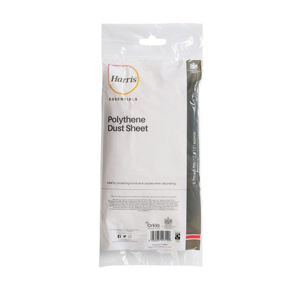 Harris 101064200 Essentials Dust Sheet 3.7 x 3.7m