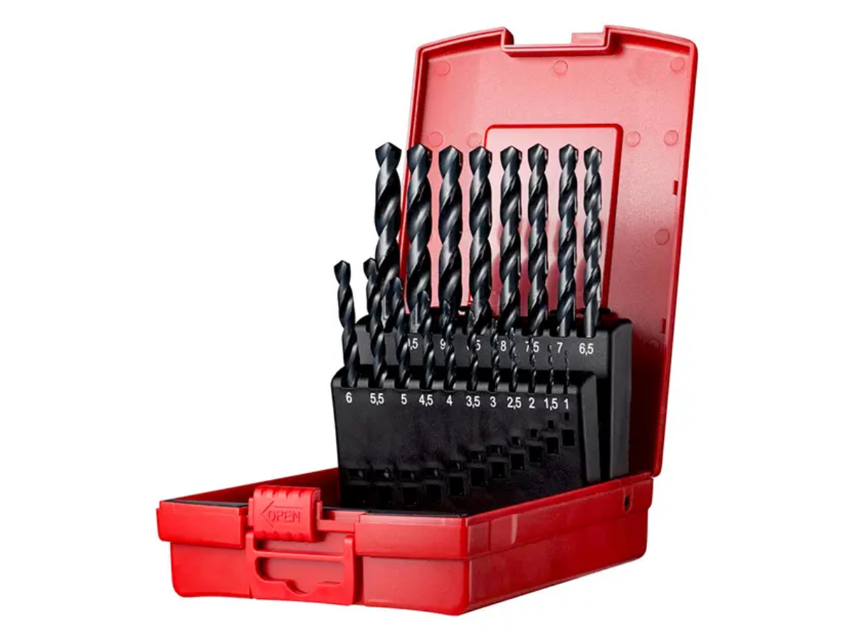 Dormer A190201 HSS Jobber Drill Bit Set 1-10mm (19 Piece)
