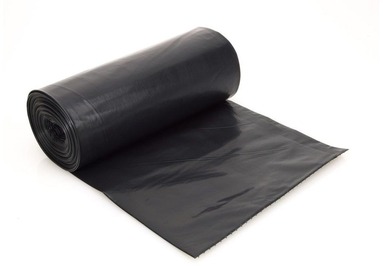 Punchin BAGDLX10 Black Extra Heavy-Duty Refuse Bags 15 x 29 x 39″ Up to 20kg (20 Rolls of 10)