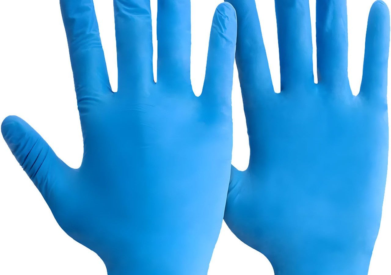 Mercator Nitrylex Classic Blue Nitrile Gloves (Small) (Pack of 100)
