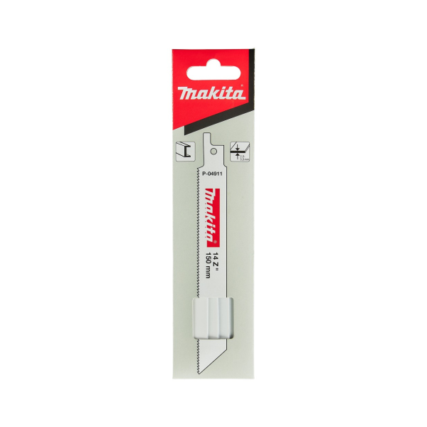 Makita P-04911 Bi-Metal Multi-Material Reciprocating Saw Blade 150mm 14TPI (Pack of 5)
