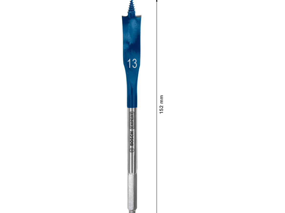 Bosch 2608902089 EXPERT Self Cut Speed Spade Drill Bit for Wood 13 x 100 x 152mm