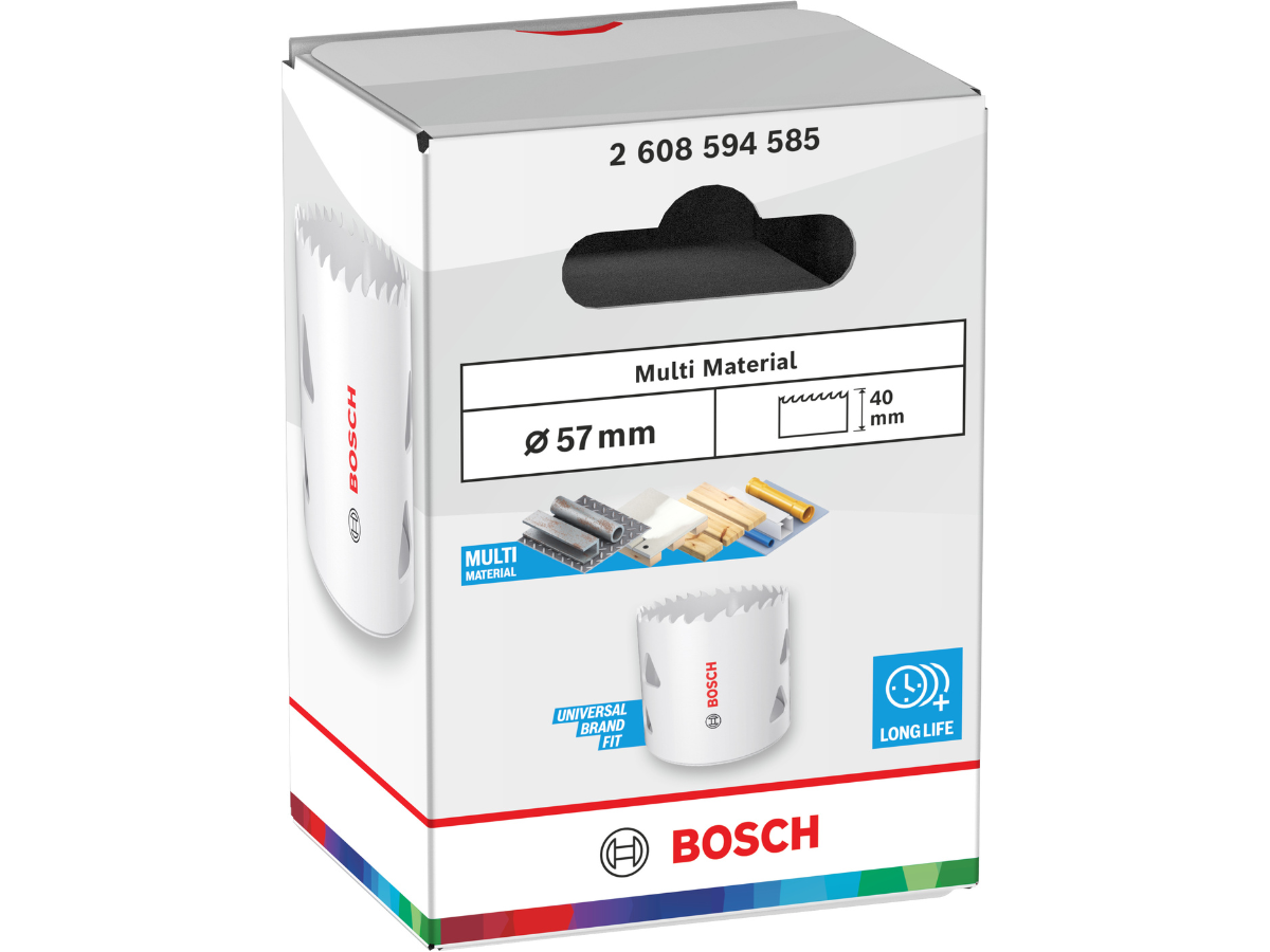 Bosch 2608594585 Multi Material Threaded Hole Saw 57 x 40mm