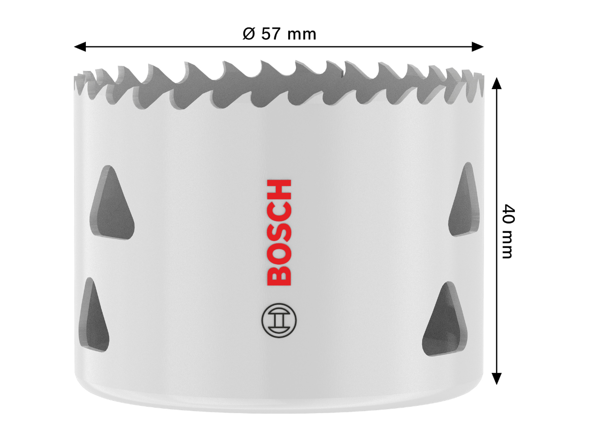 Bosch 2608594585 Multi Material Threaded Hole Saw 57 x 40mm