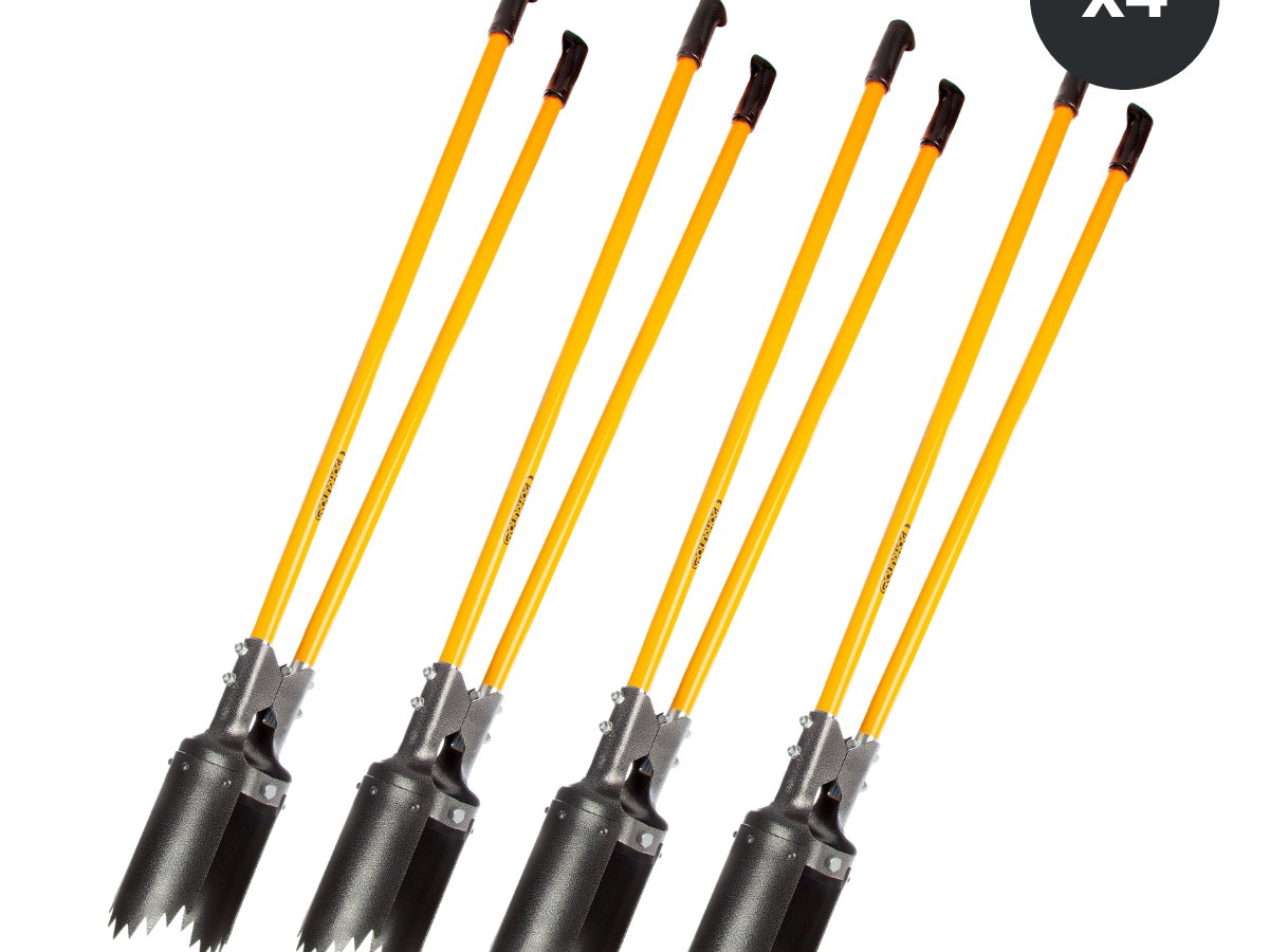 Groundhog G1300060 Post Hole Digger 1500mm / 55″ (Pack of 4)