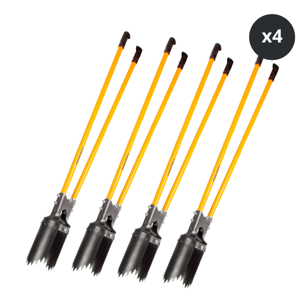 Groundhog G1300060 Post Hole Digger 1500mm / 55" (Pack of 4)