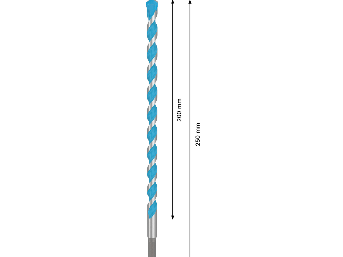 Bosch 2608902271 EXPERT HEX-9 Multi Construction Drill Bit 10 x 200 x 250mm
