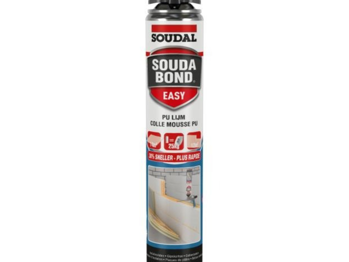 Soudal 161094 Soudabond Easy 1K Gun Adhesive 750ml (Box of 12)
