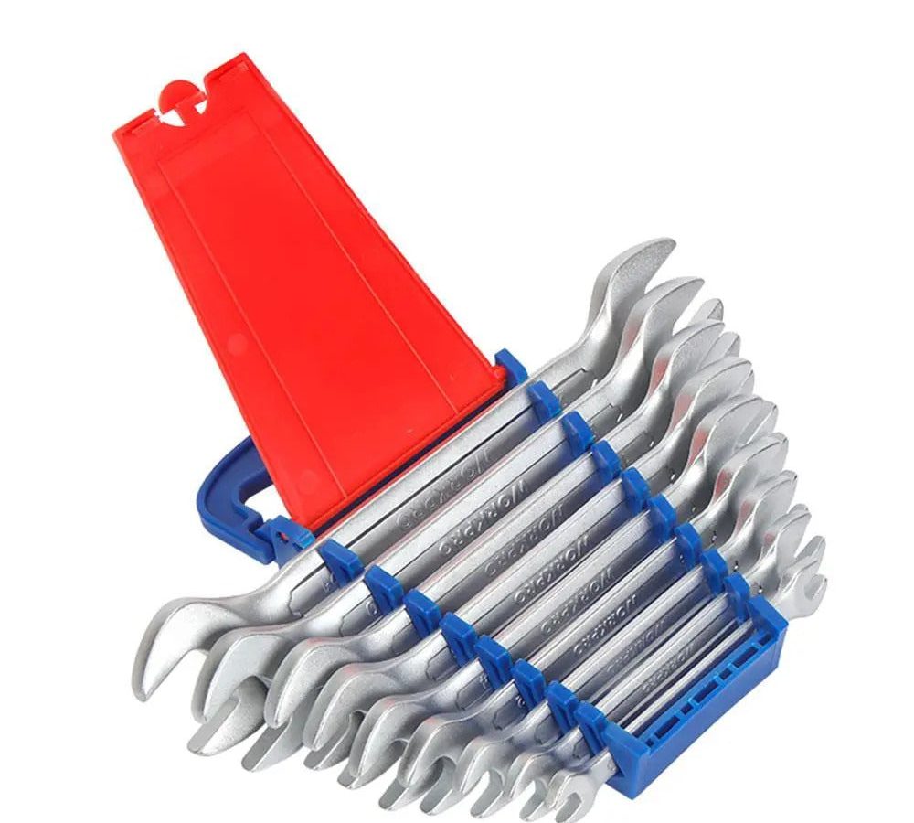 Workpro WP202505 CR-V Double Open Wrench Set (9 Piece)