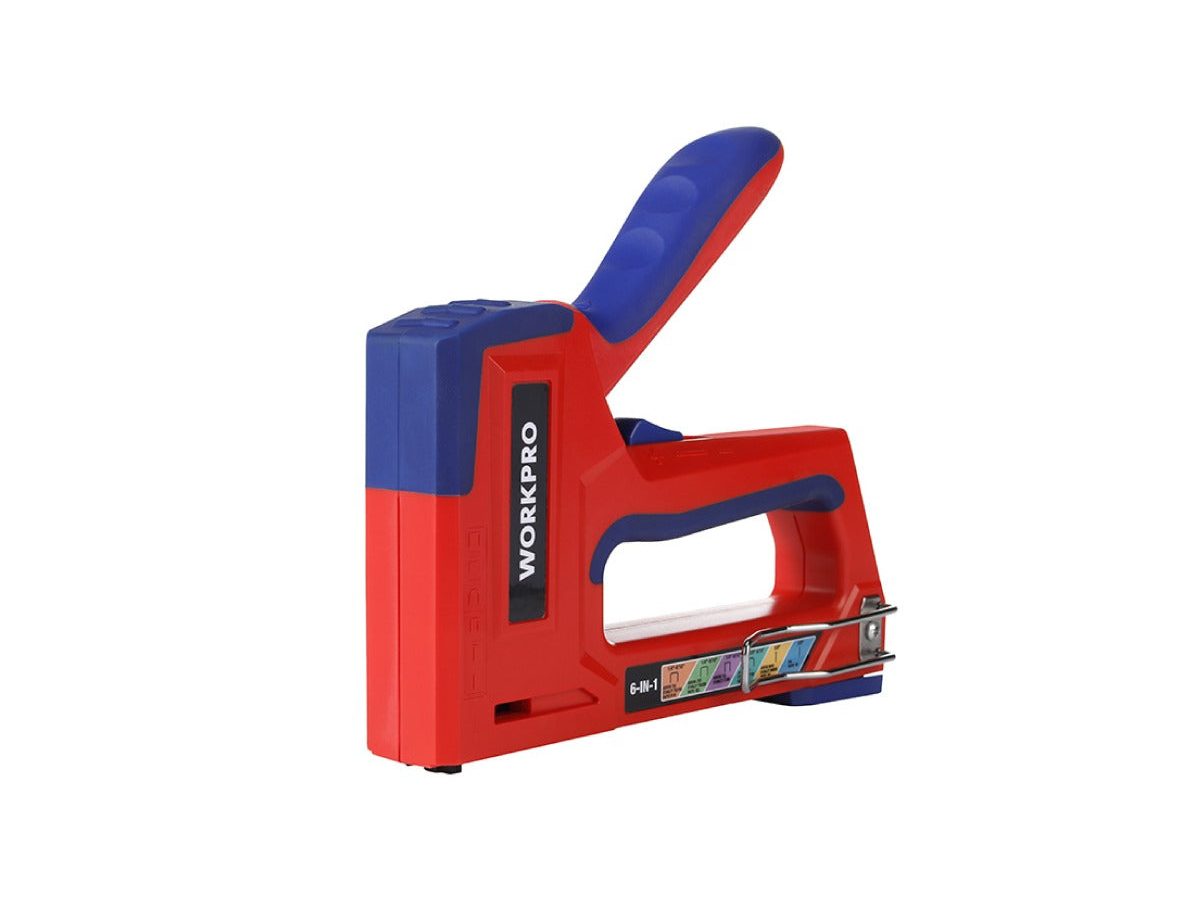 Workpro WP223002 6-in-1 Staple Gun