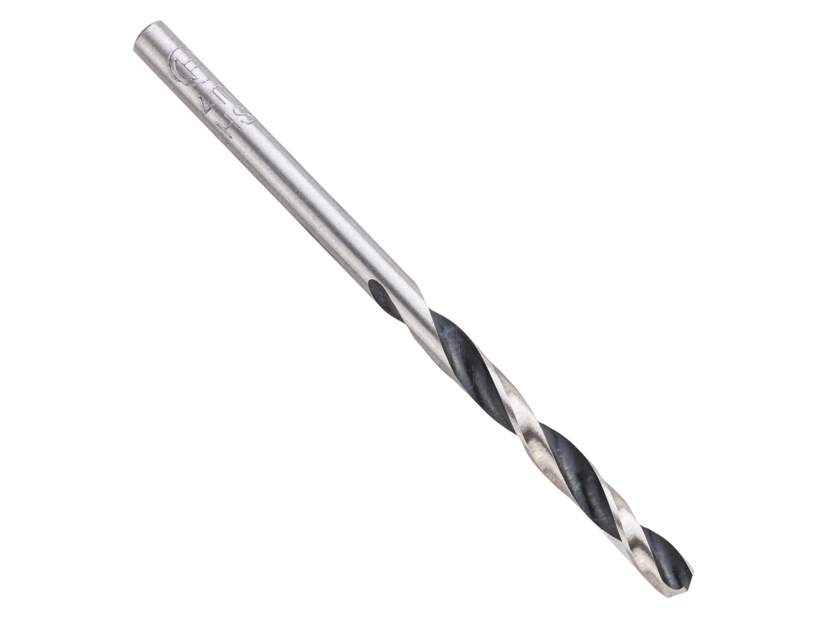 Bosch 2608577838 PointTeQ HSS Twist Drill Bit for Metal 4 x 43 x 75mm (Pack of 2)
