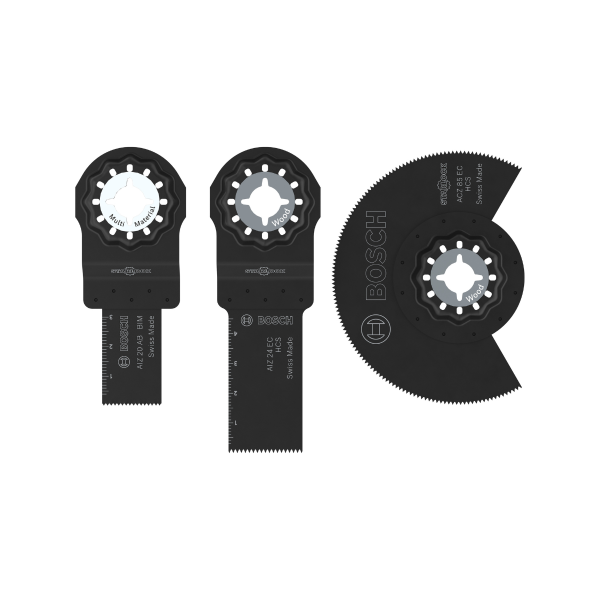 Bosch 2608669333 Starlock Multi-Tool Blade Set for Wood & Soft Metal (3 Piece)