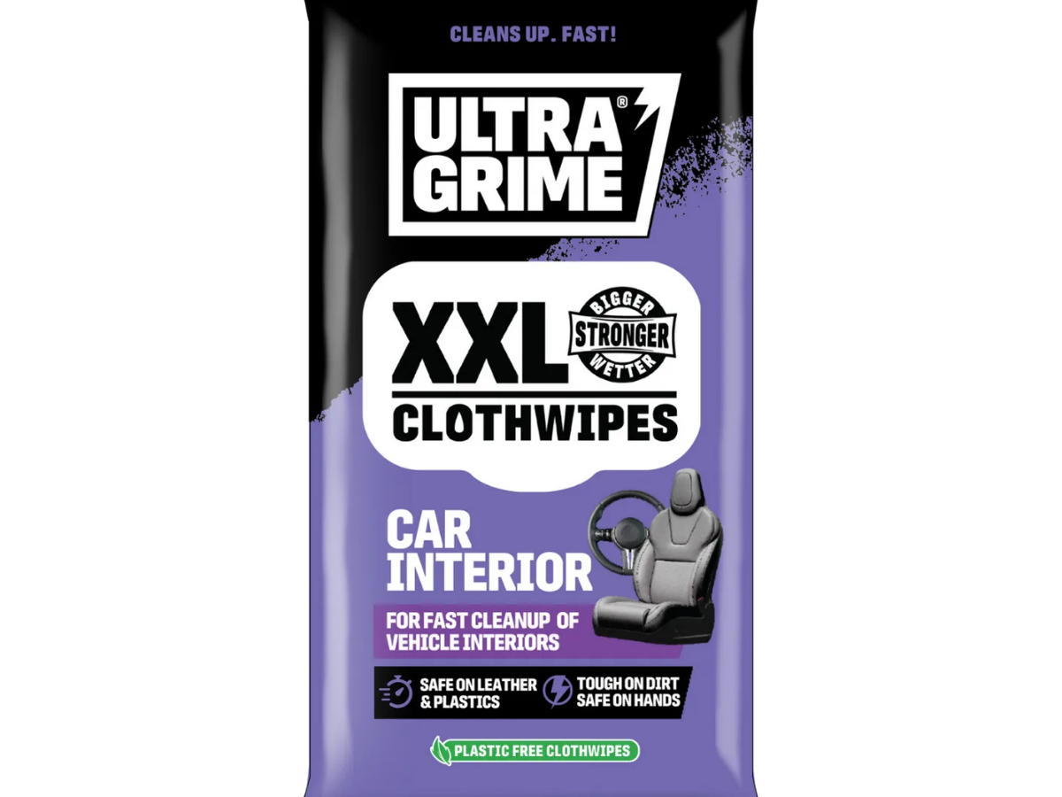 UltraGrime 5230 XXL Car Interior Clothwipes (20 Wipes, CDU of 14)