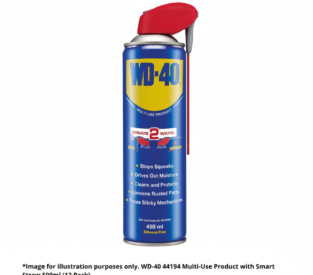 WD-40 44198 Multi-Use Product with Smart Straw 500ml (Box of 12)