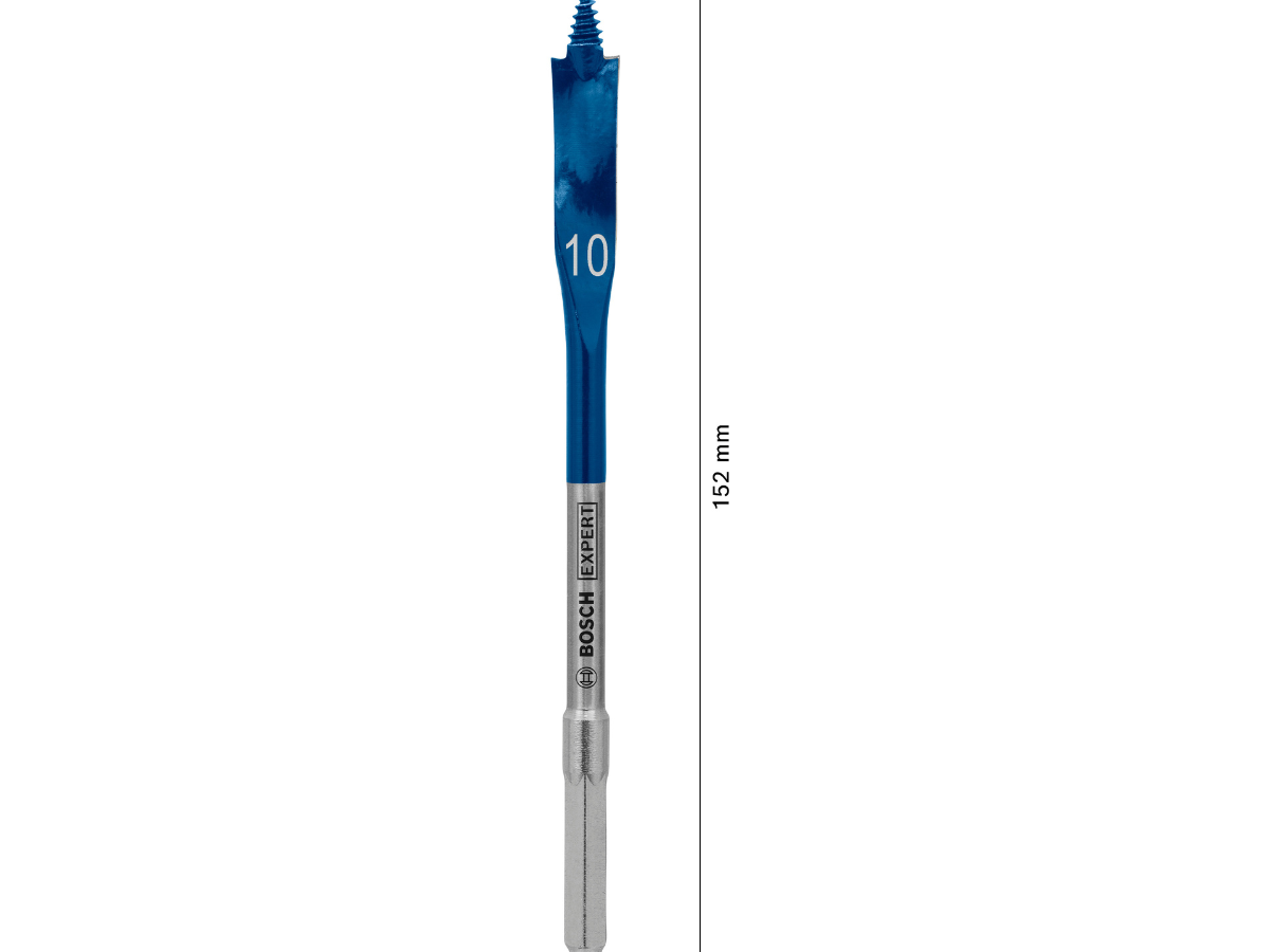 Bosch 2608902087 EXPERT Self Cut Speed Spade Drill Bit for Wood 10 x 100 x 152mm