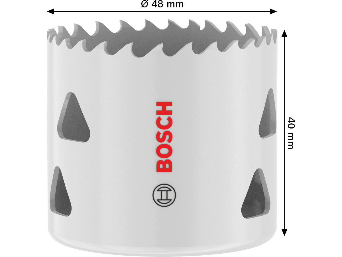 Bosch 2608594580 Multi Material Threaded Hole Saw 48 x 40mm