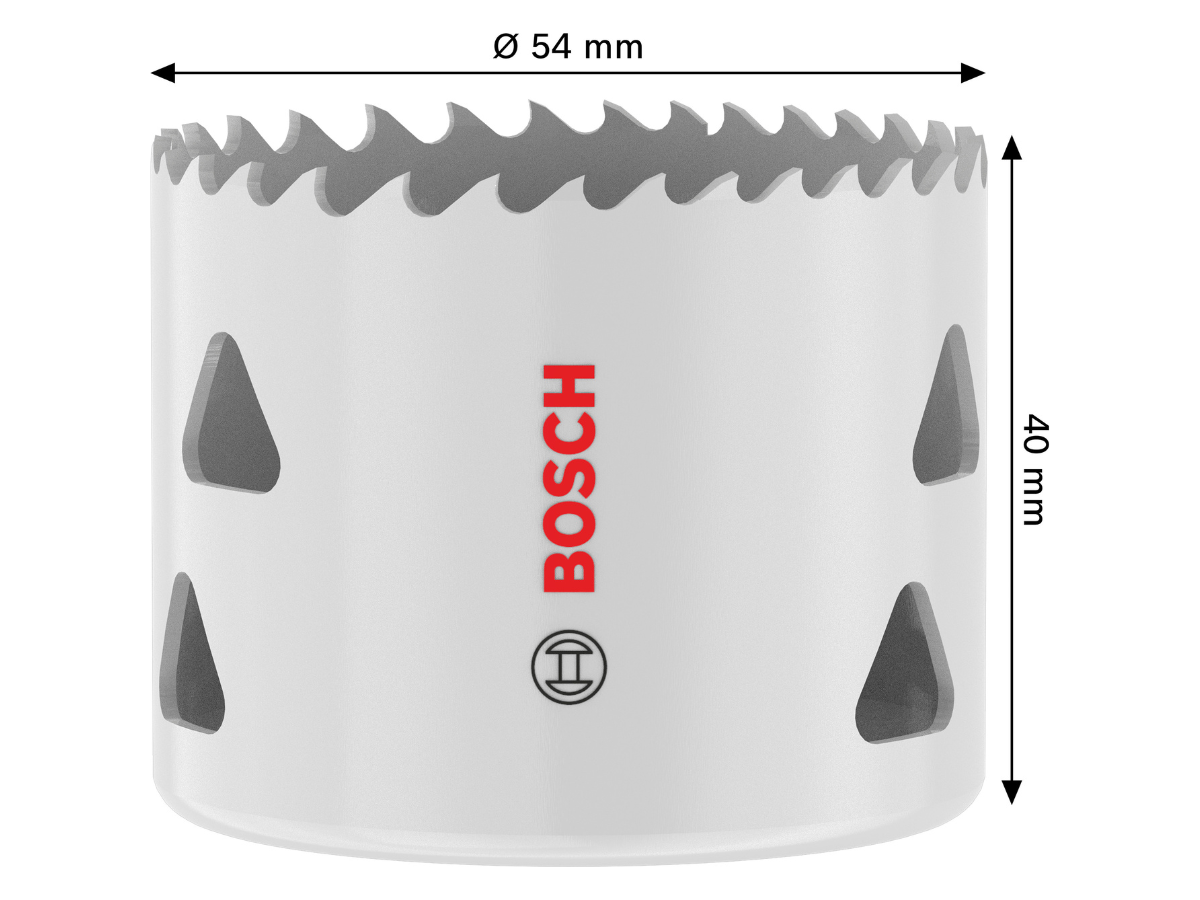 Bosch 2608594583 Multi Material Threaded Hole Saw 54 x 40mm