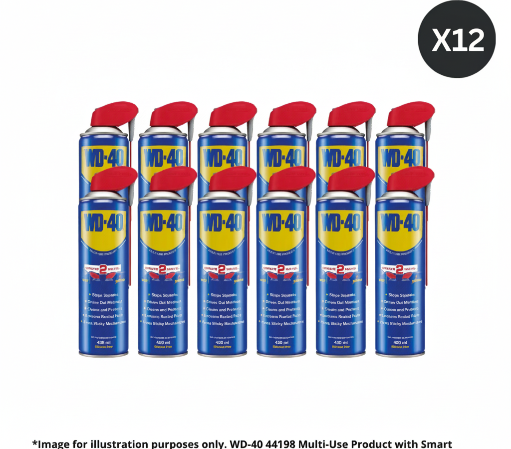 WD-40 44198 Multi-Use Product with Smart Straw 500ml (Box of 12)
