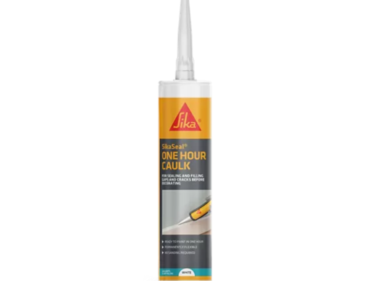 Sika 879014 SikaSeal One Hour Caulk 300ml White (Box of 12)