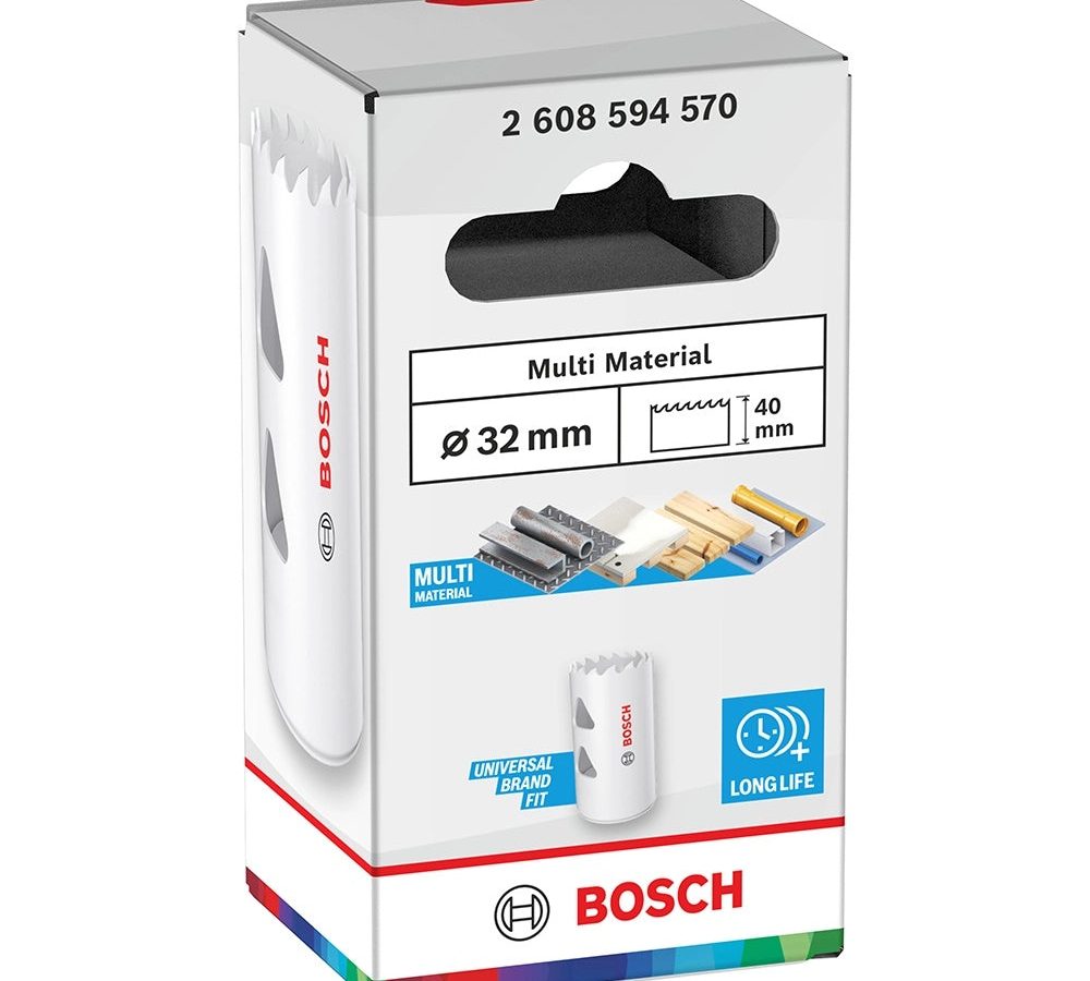 Bosch 2608594570 Multi Material Threaded Hole Saw 32 x 40mm