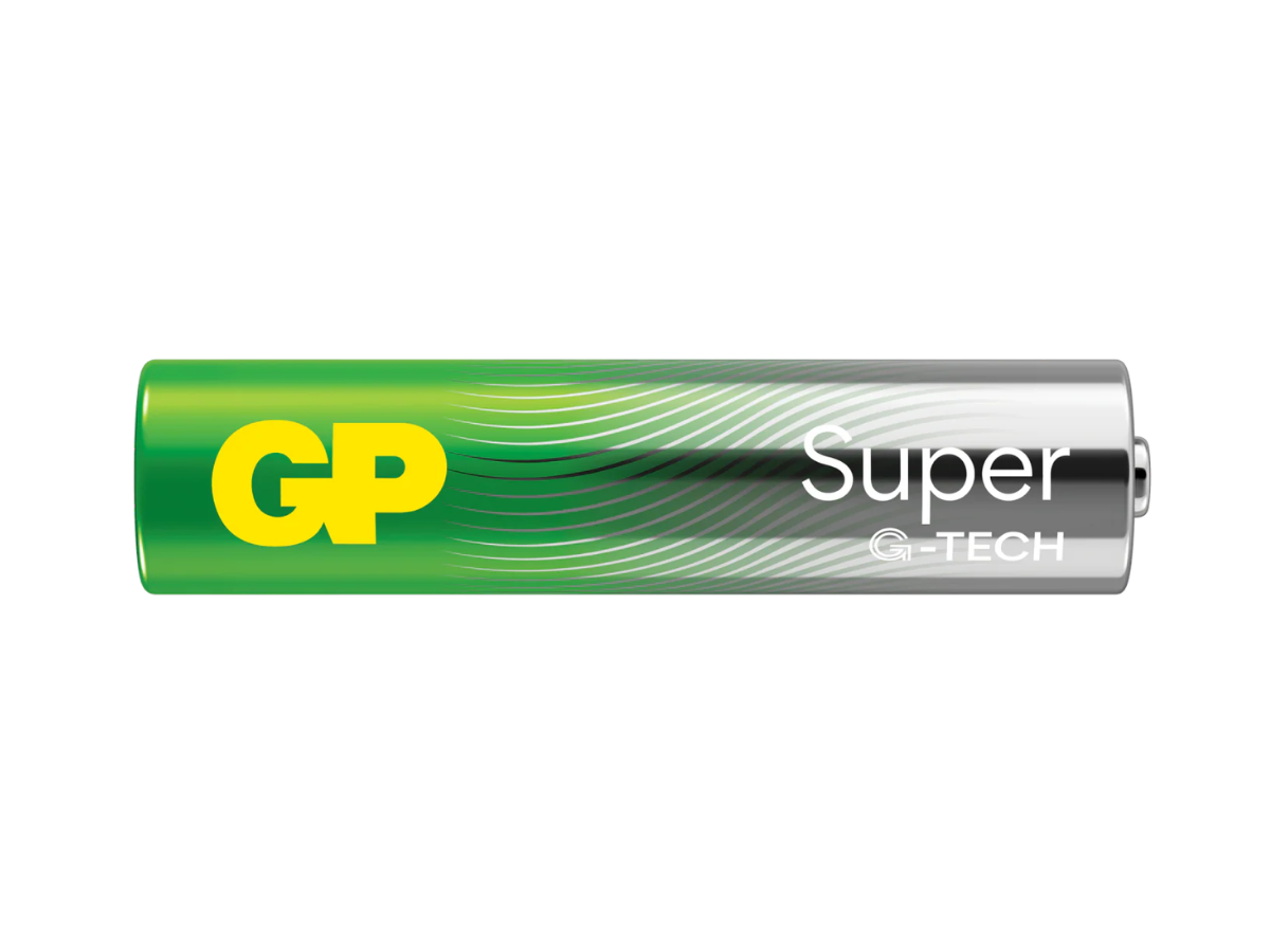 GP Batteries GPPCA24AS576 Super Alkaline AAA 1.5V Batteries (Pack of 24)