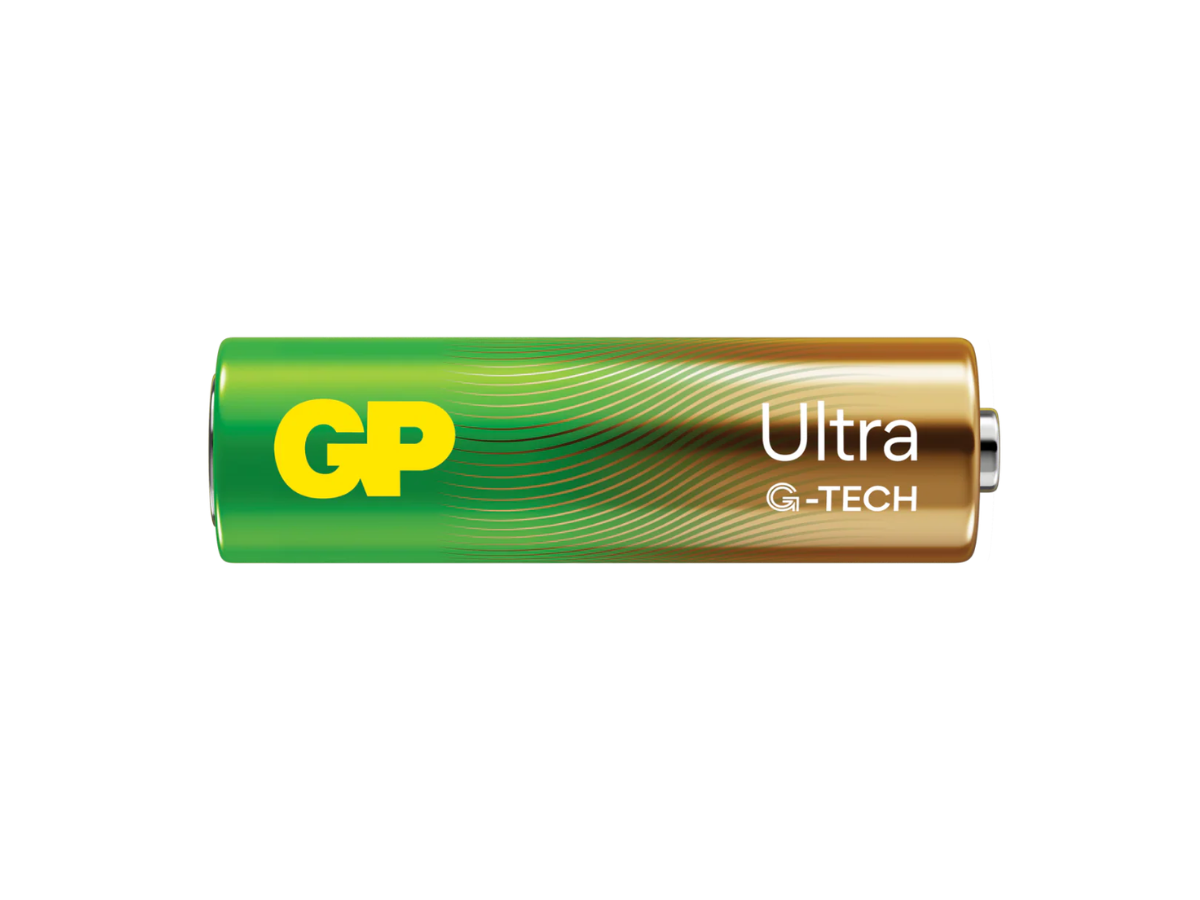 GP Batteries GPPCA15AU721 Ultra Alkaline AA 1.5V Batteries (Pack of 4)