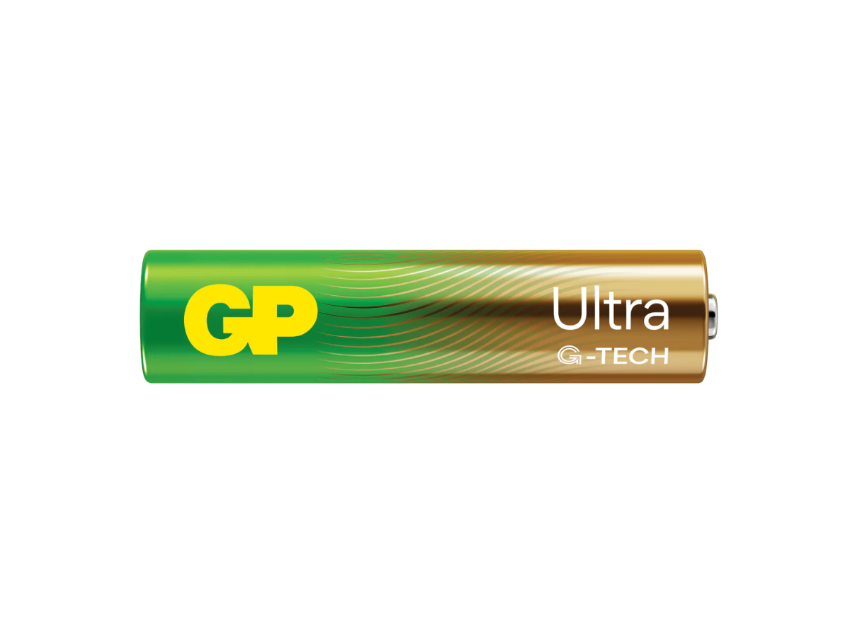 GP Batteries GPPCA24AU644 Ultra Alkaline AAA 1.5V Batteries (Pack of 4)