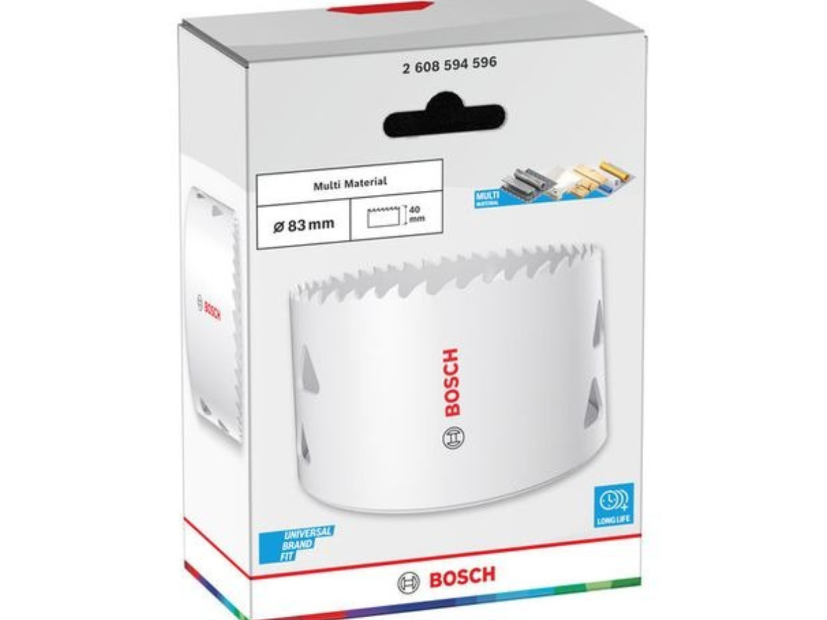 Bosch 2608594596 Multi Material Threaded Hole Saw 83 x 40mm