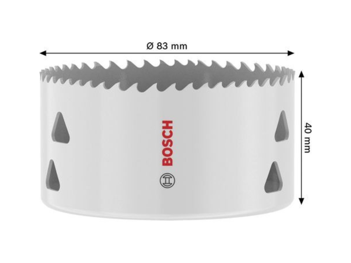 Bosch 2608594596 Multi Material Threaded Hole Saw 83 x 40mm