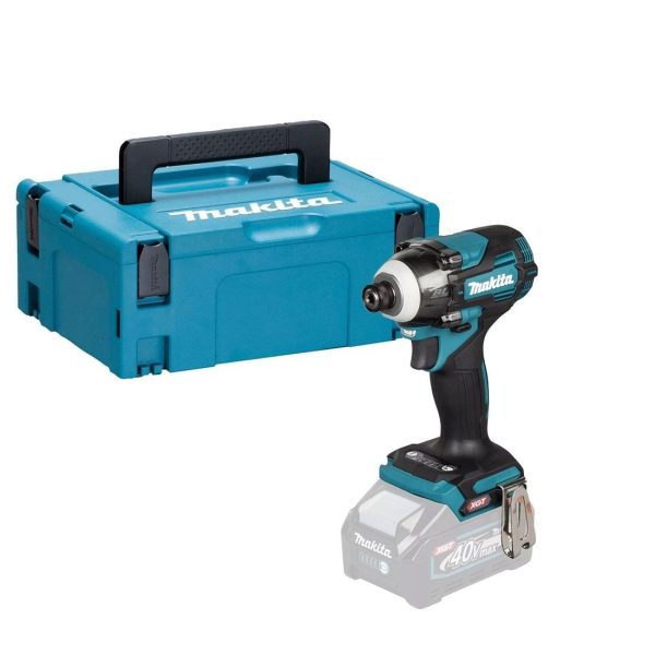 Makita TD004GZ01 XGT 40Vmax Brushless Impact Driver (Body Only) in Makpac Case
