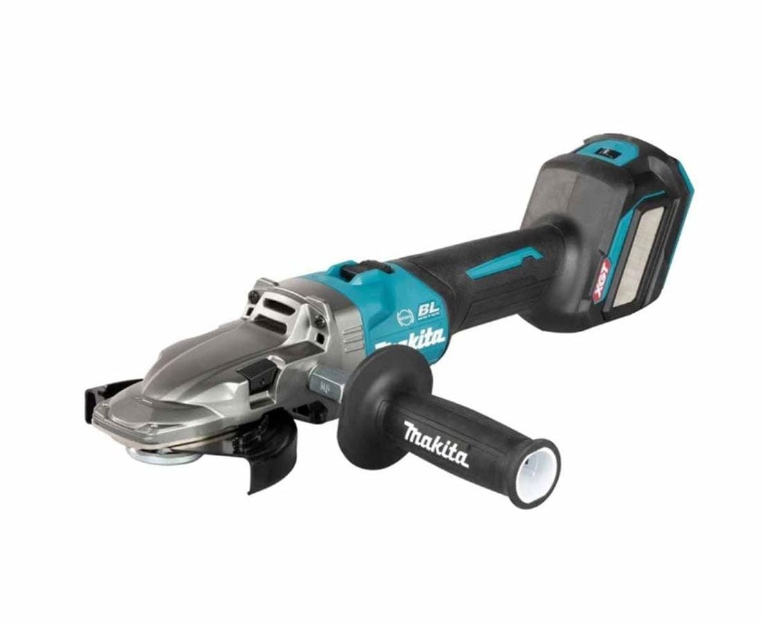 Makita GA055GZ01 XGT 40Vmax 125mm Brushless Flat-Head Angle Grinder (Body Only) in Makpac Case