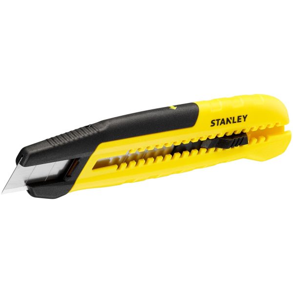 Stanley STHT10489-0 Slide Lock Snap-Off Utility Knife 18mm with Integrated Blade Breaker