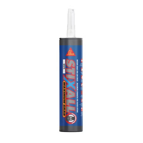 Sika 894887 Stixall Maximum Grab Adhesive 290ml White (Box of 12)